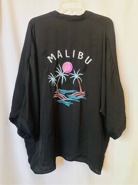 California Coastal 90s Seaside Sunset Cardigan